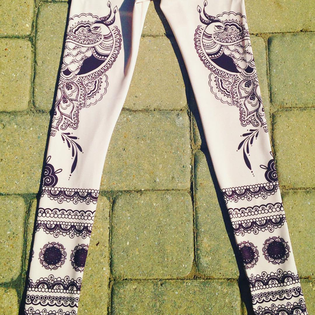 Henna Peacock Legging