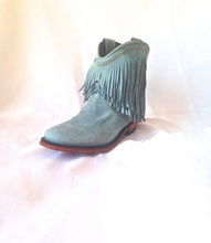 Load image into Gallery viewer, Liberty Black Bootie - Sky
