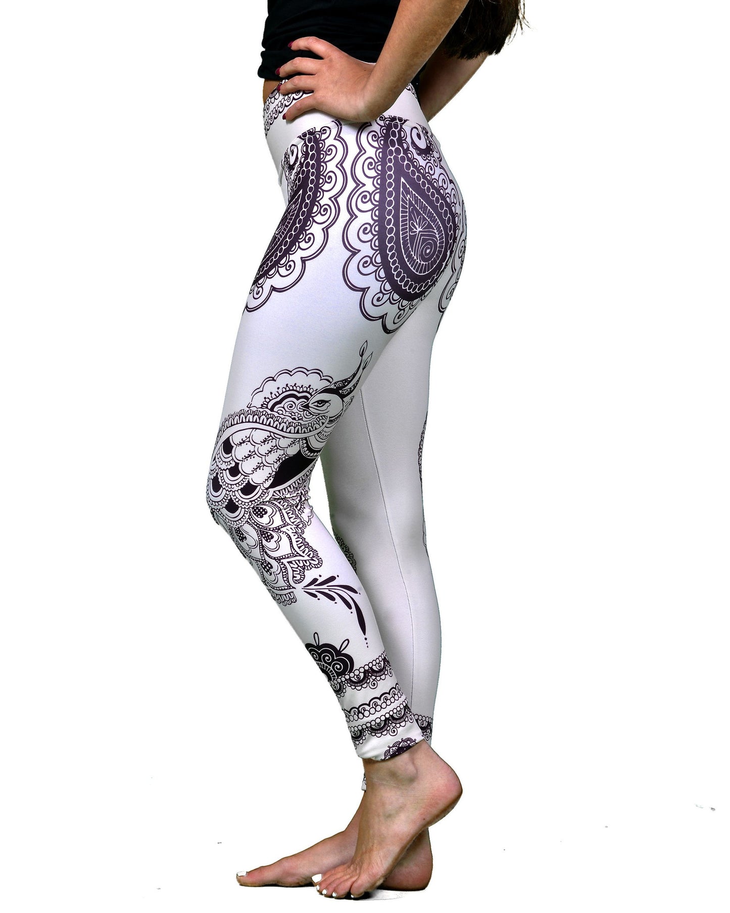 Henna Peacock Legging