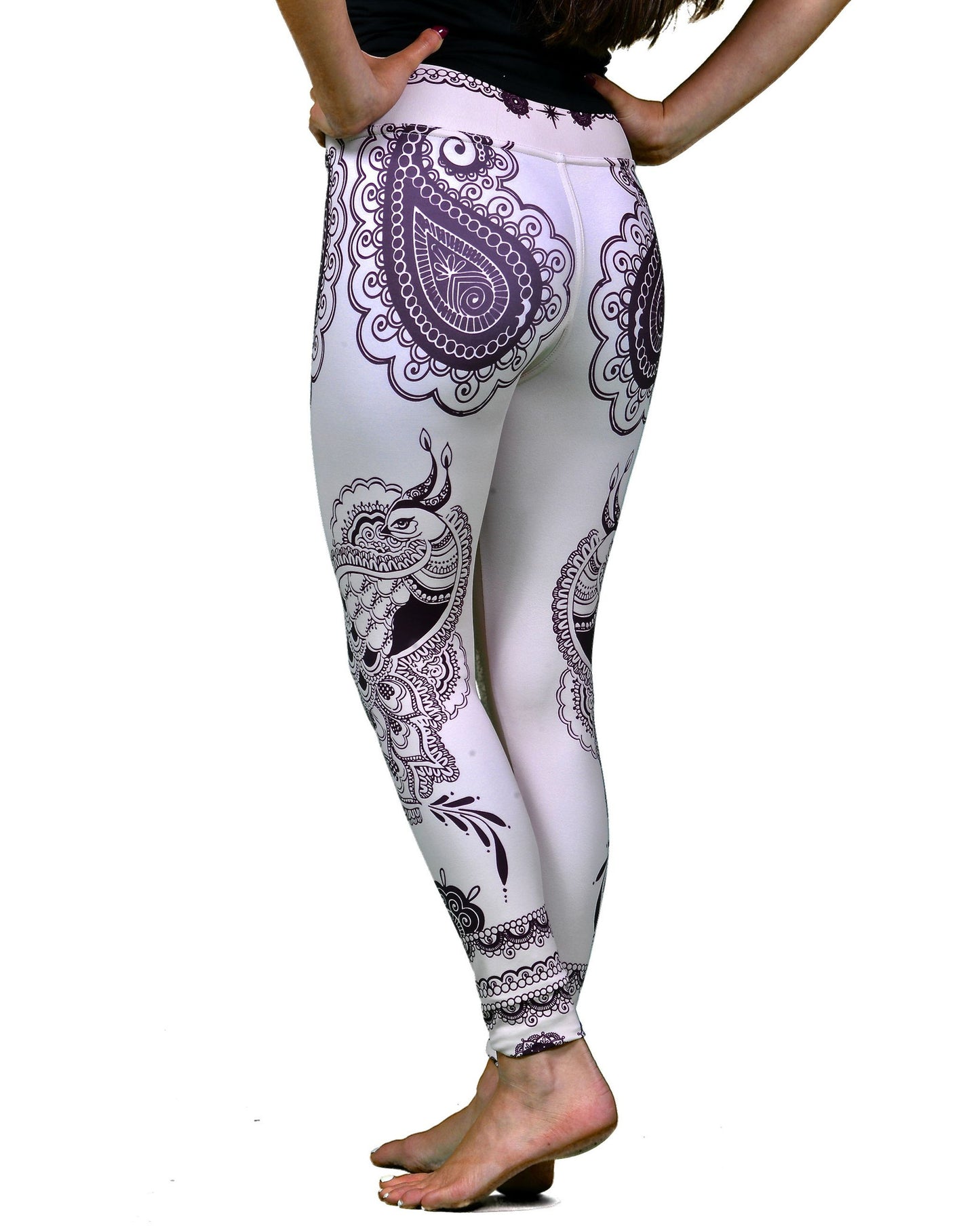 Henna Peacock Legging